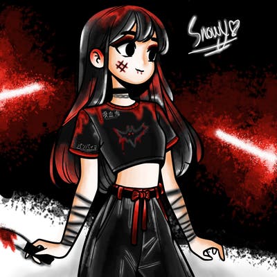 girl in a cute crop top