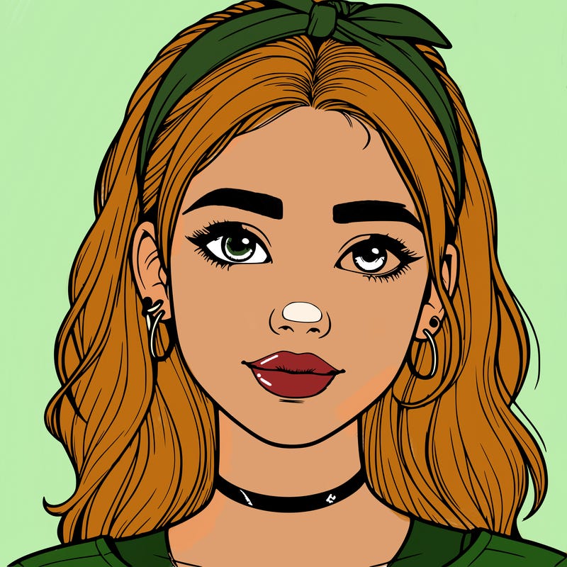 realistic teenage girl