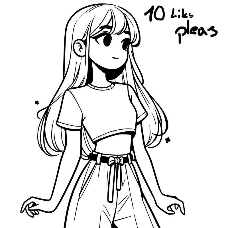 girl in a cute crop top