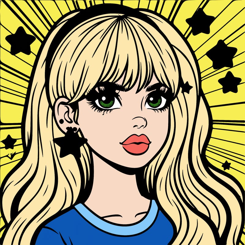 girl power pop art