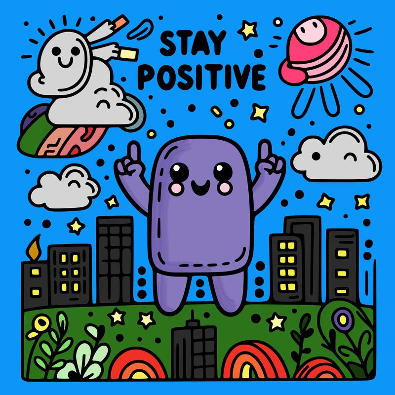 stay positive