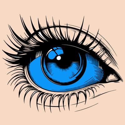realistic eye