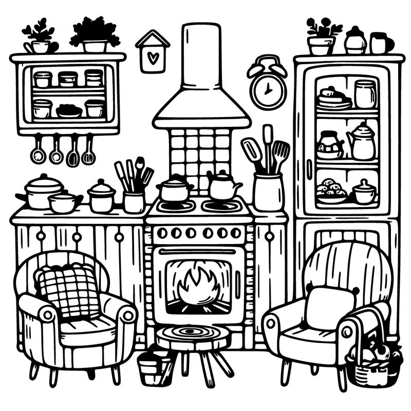 cozy kitchen