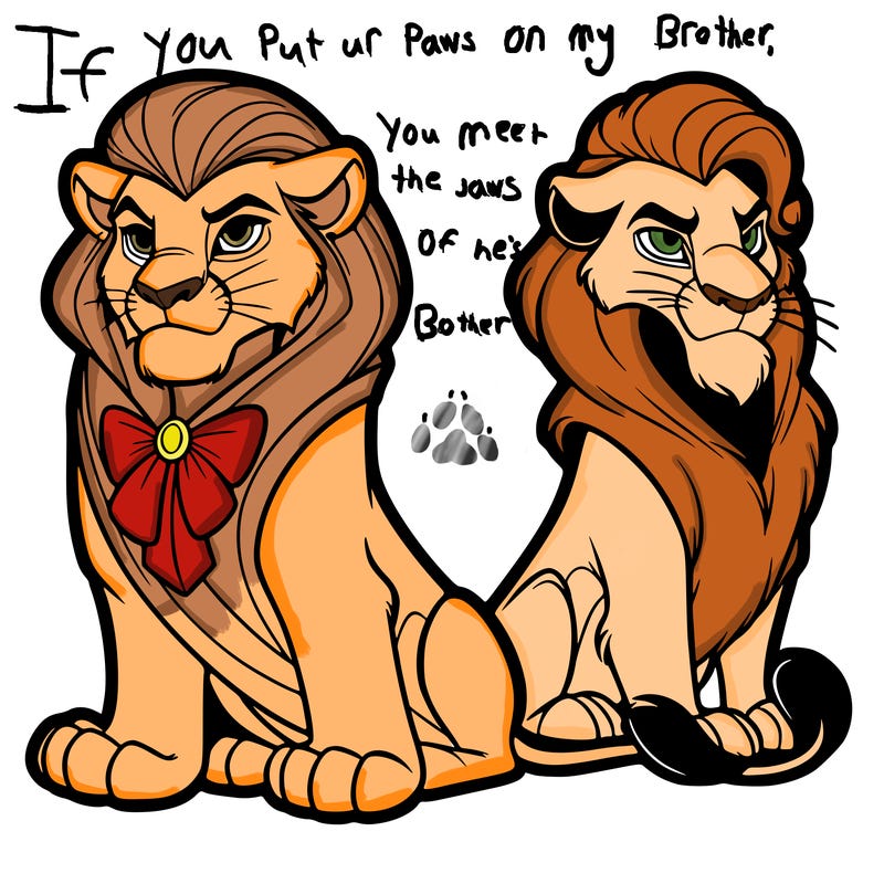 mufasa and scar