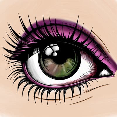 realistic eye