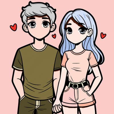 boyfriend and girlfriend