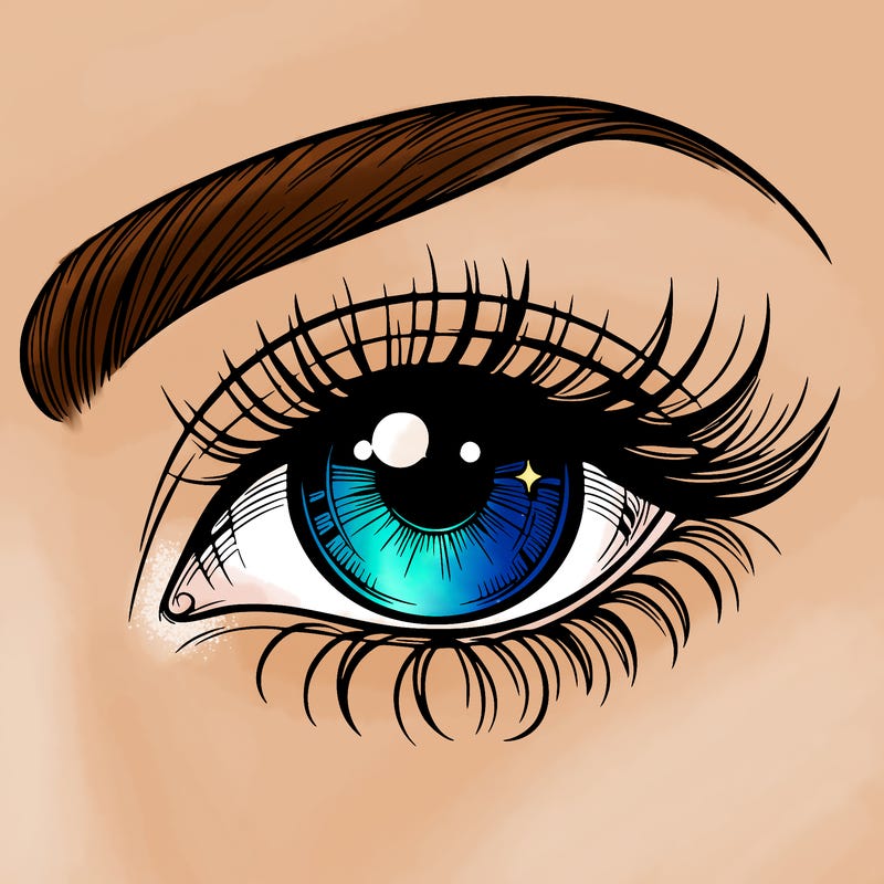 a beautiful eye