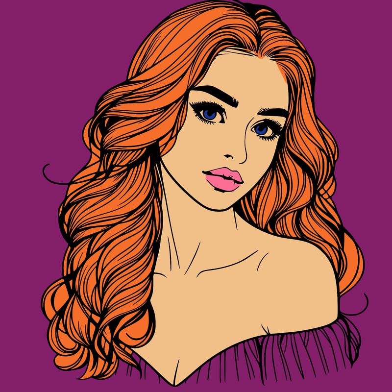 beautiful realistic girl