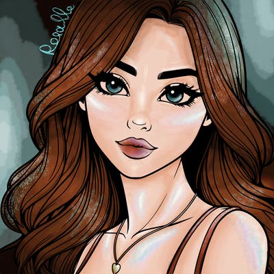 beautiful realistic girl