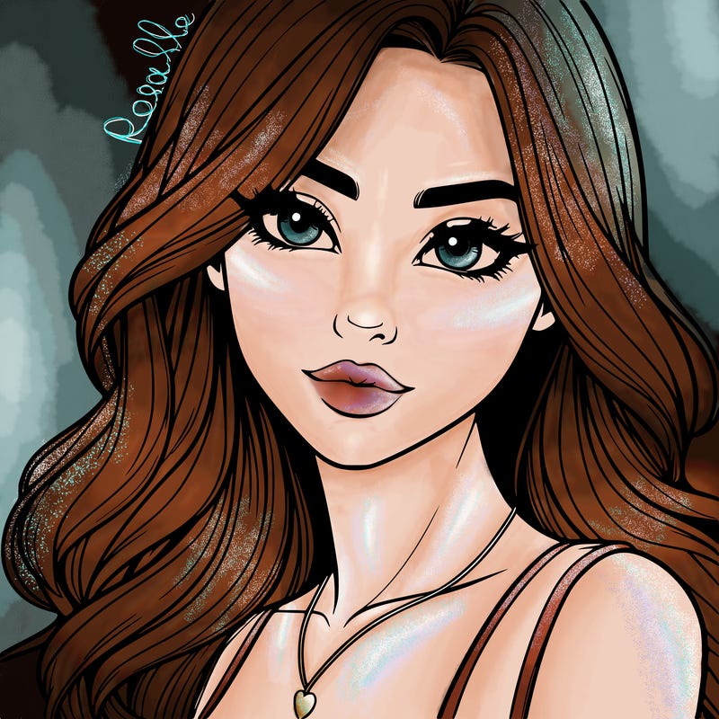 beautiful realistic girl