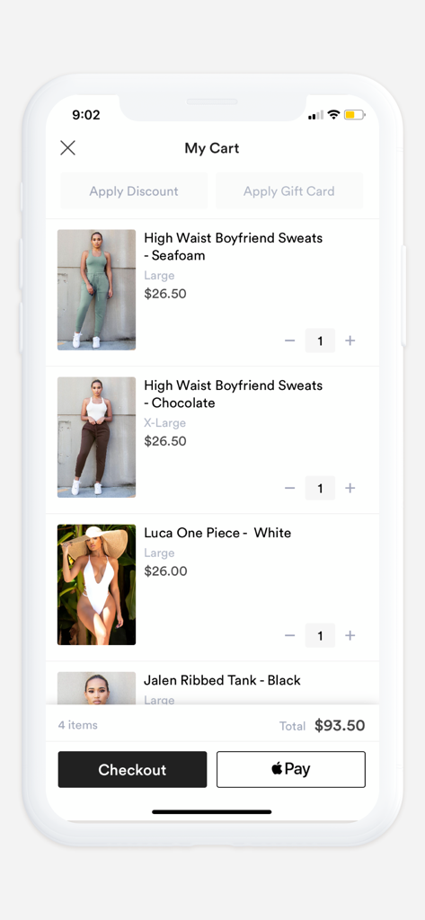Matte Collection - Shopping App | MWM