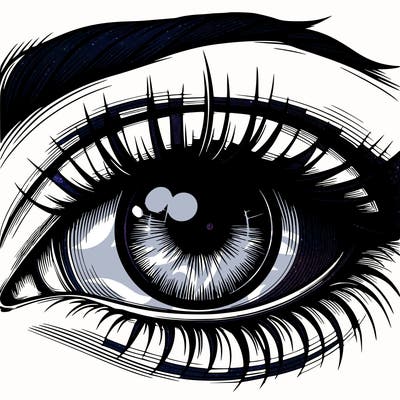 realistic eye