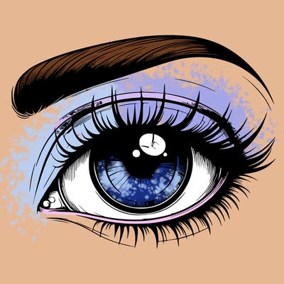 realistic eye
