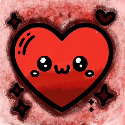 valentines heart, simple, cute