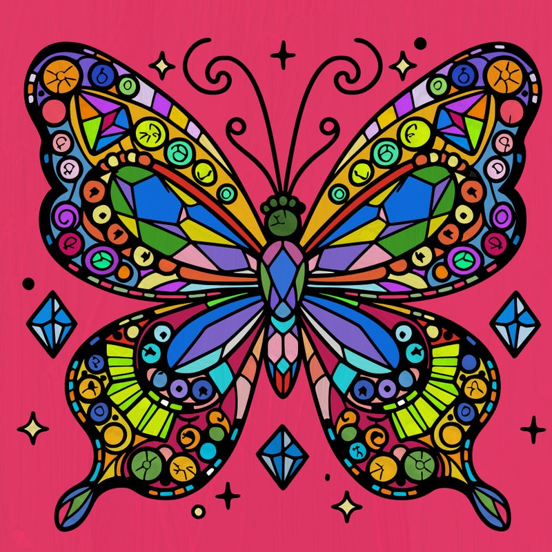jeweled butterfly