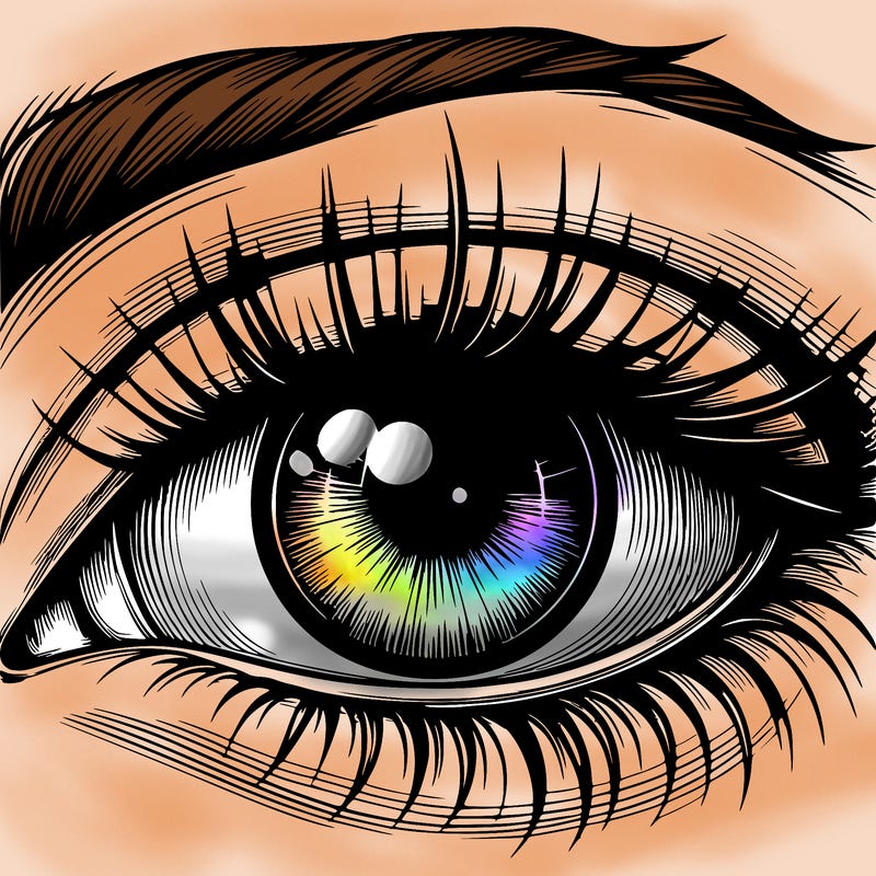 realistic eye