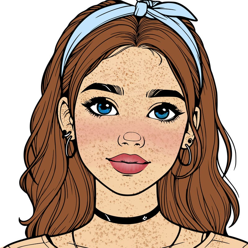 realistic teenage girl