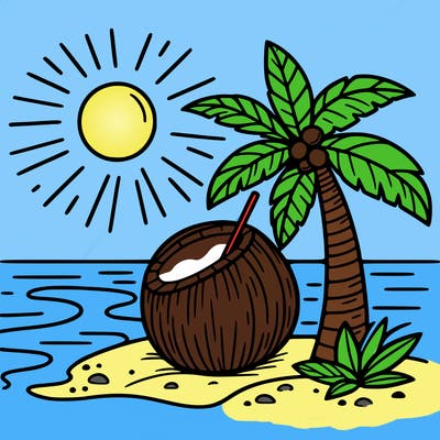 summer  coconut