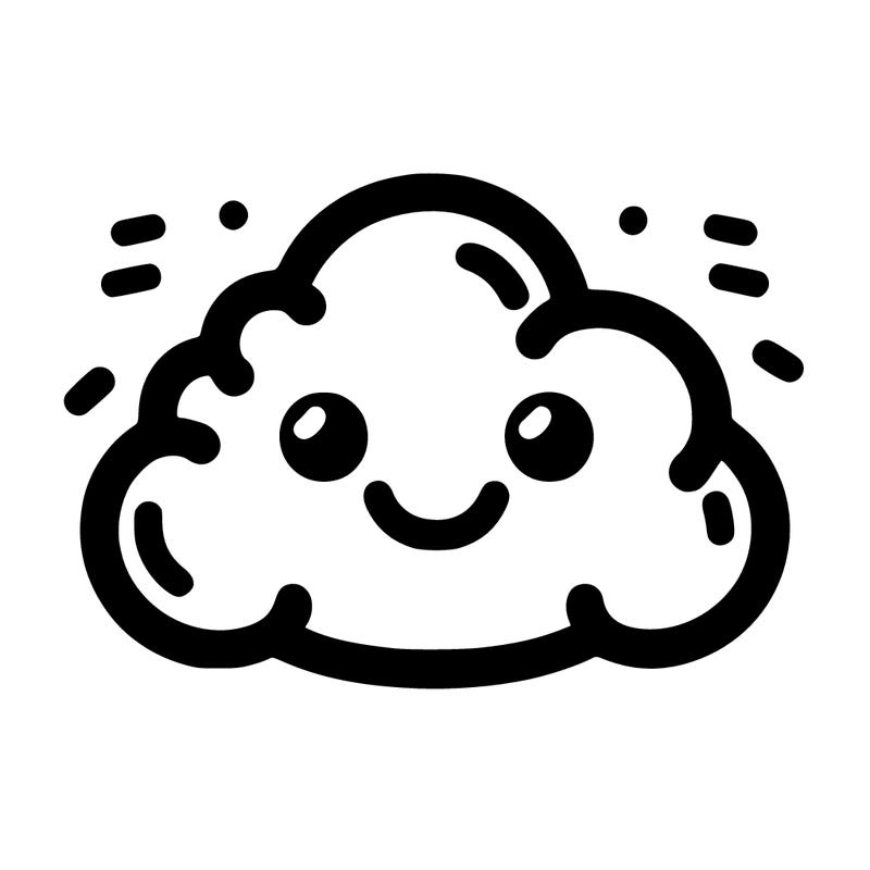 cloud fog smiley