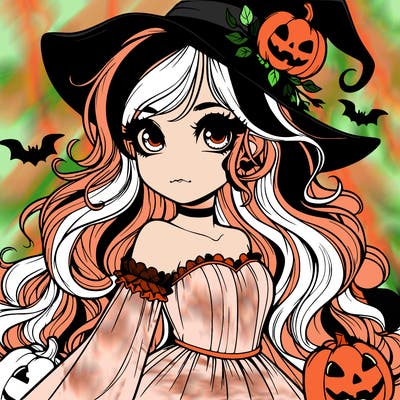 realistic girl halloween