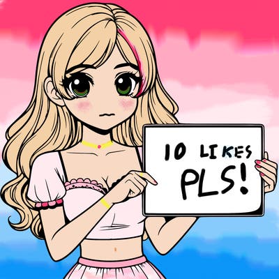 realistic pretty girl holding blank sign