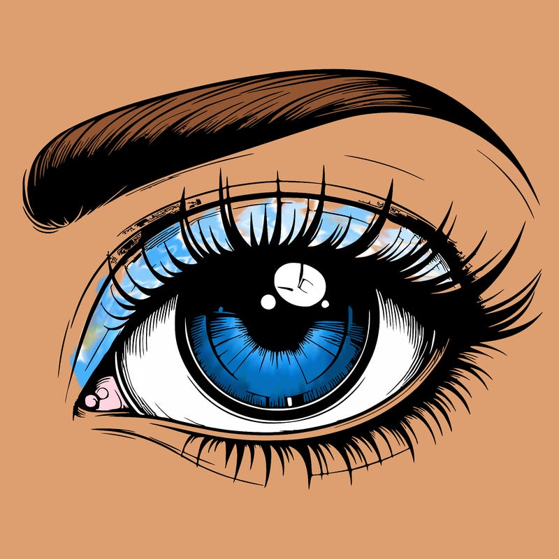 realistic eye
