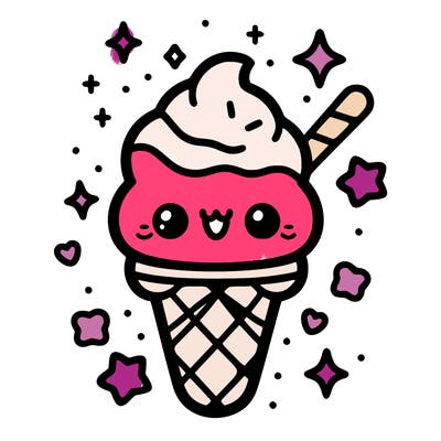 cute ice cream
