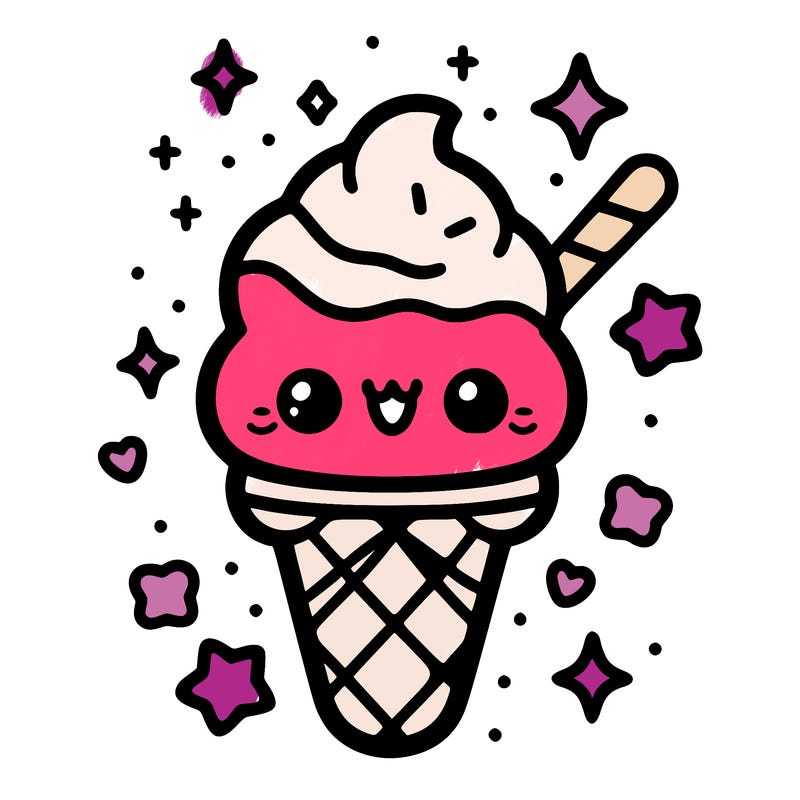 cute ice cream