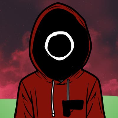 a guy with his hoodie