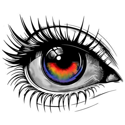 realistic eye