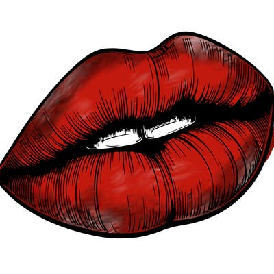 realistic lips