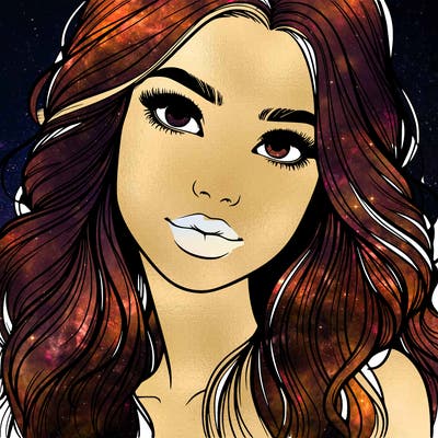 beautiful realistic girl