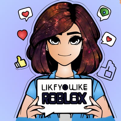 realistic girl saying like if you like roblox