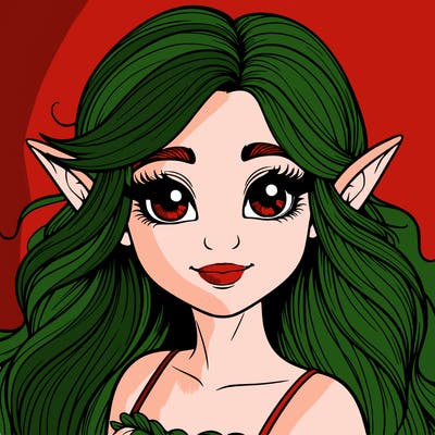 realistic girl elf