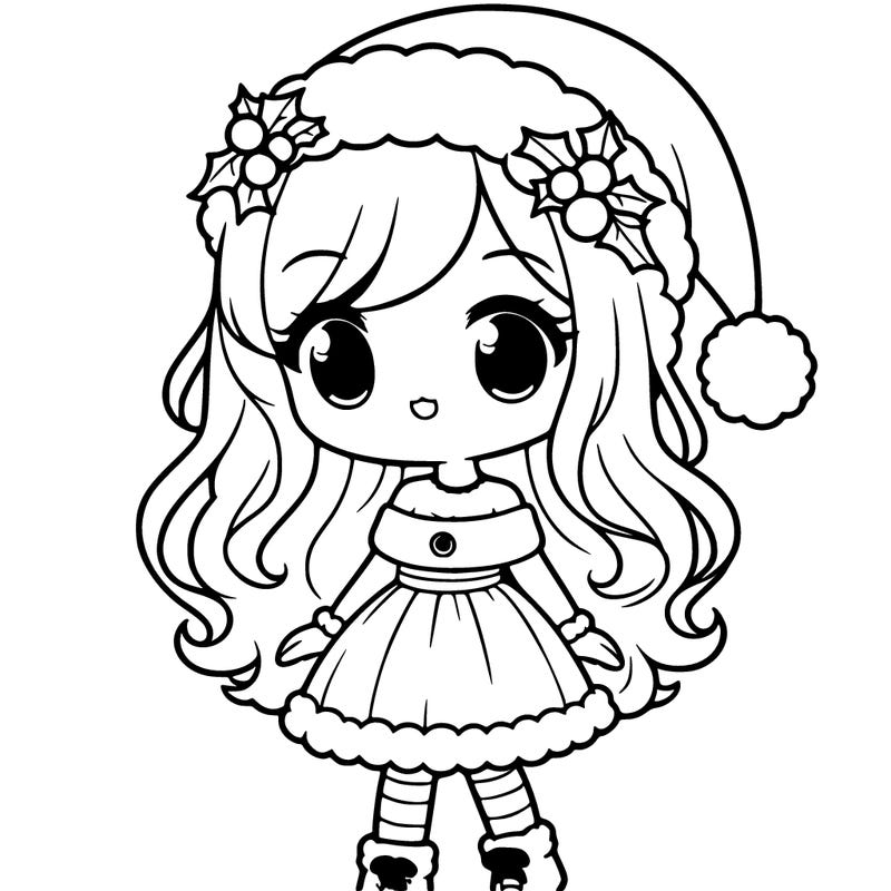 christmas  girl cute