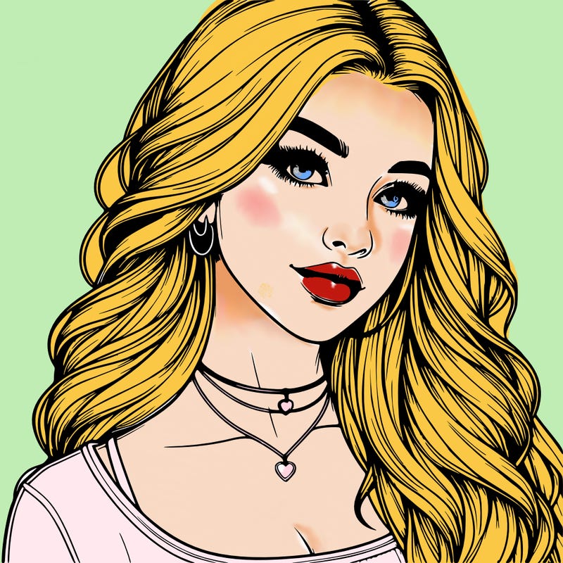 detailed realistic girl