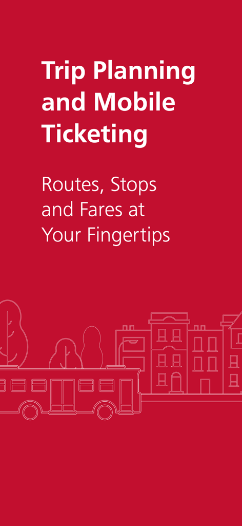 MuniMobile - MuniMobileアプリ画面：乗換案内とモバイルチケット