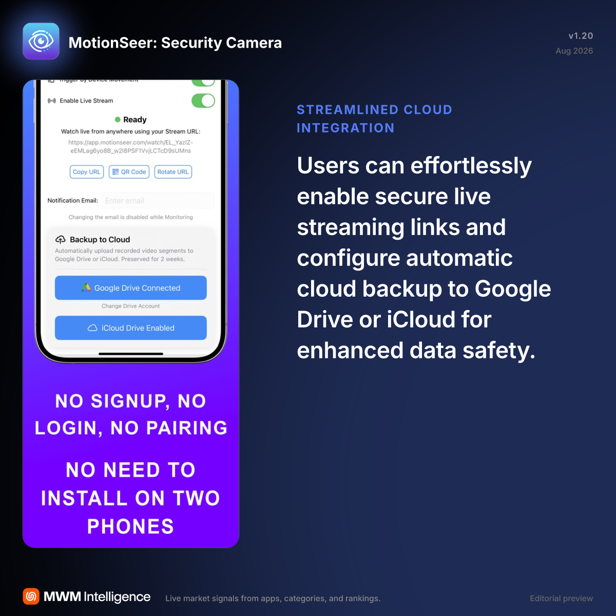 MotionSeer: Security Camera - Lifestyle App | MWM