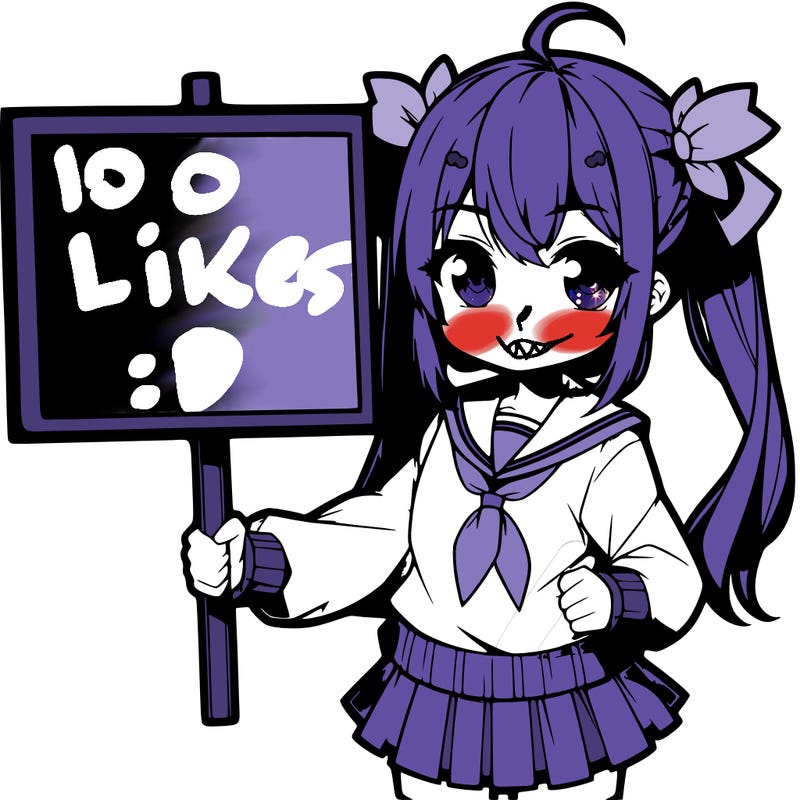 anime girl holding a sign