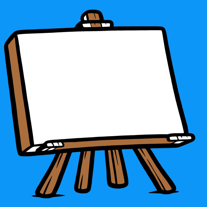 blank canvas