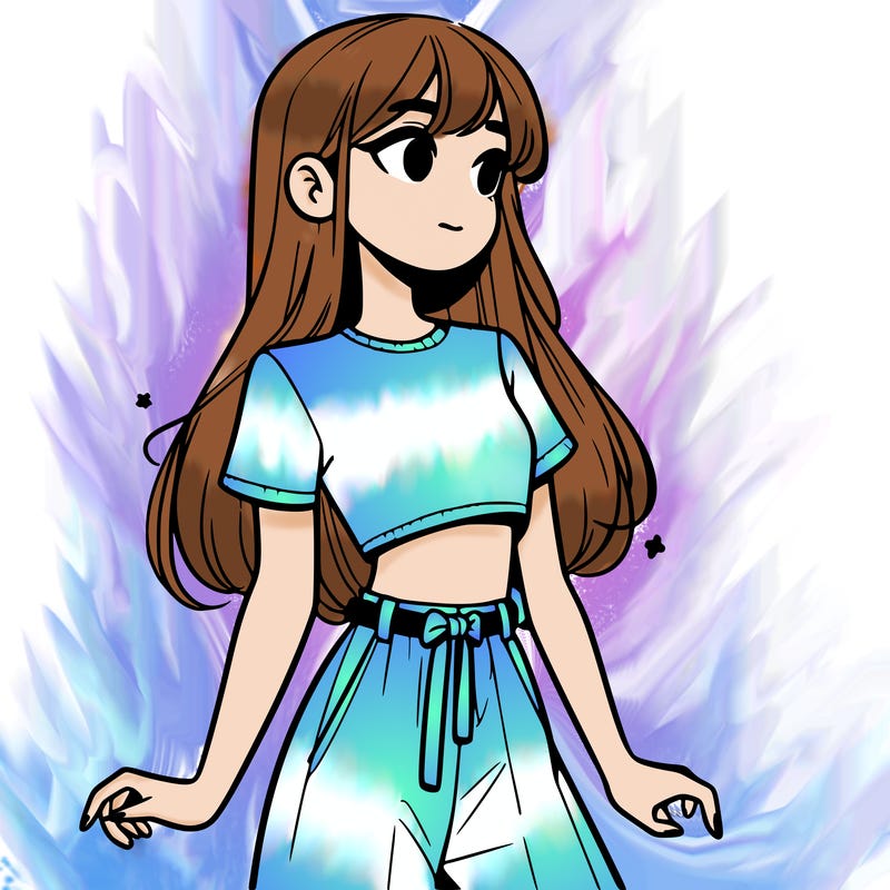 girl in a cute crop top