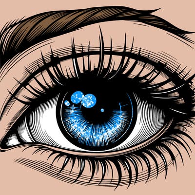 realistic eye