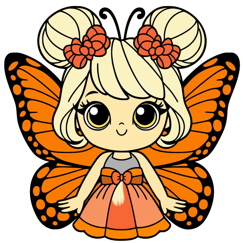 butterfly girl