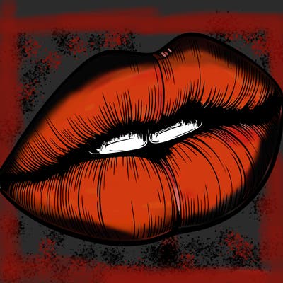 realistic lips