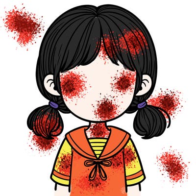 girl with no face