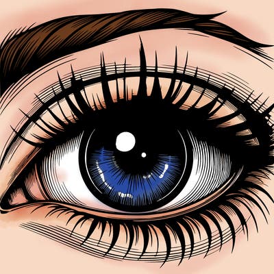realistic eye