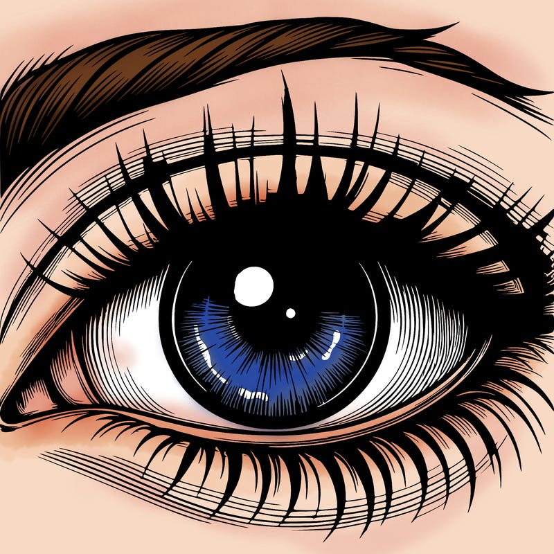 realistic eye