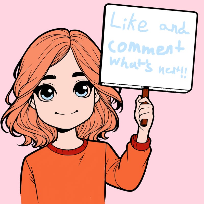 realistic girl holding up a sign