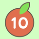 Make 10 - apple number