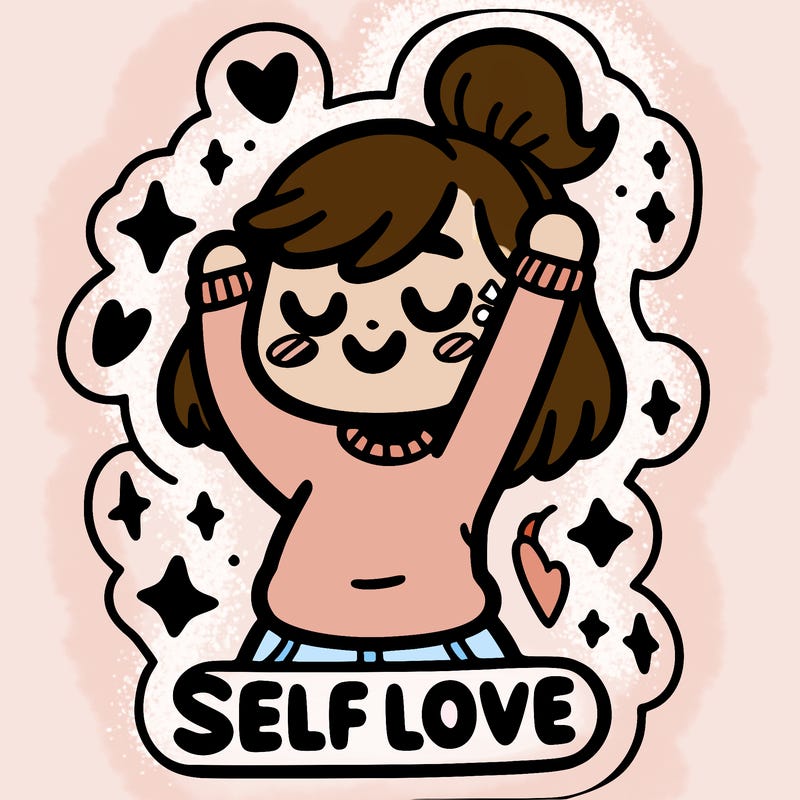 self-love sticker